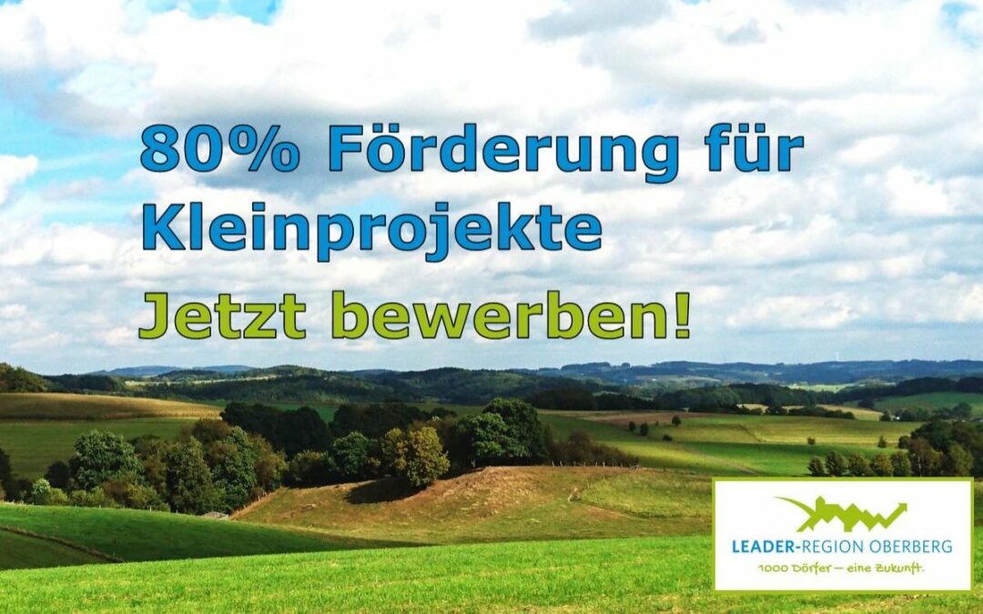 LEADER – Neue Chance auf 80% Förderung