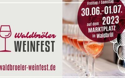 Waldbröler Weinfest am 30. Juni und 1. Juli